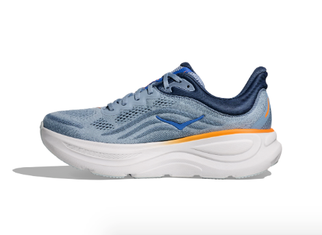 HOKA Men's Bondi 9 Running Shoes - DRIZZLE / DOWNPOUR