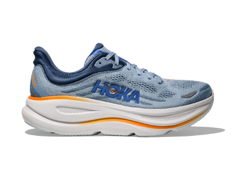 HOKA Men's Bondi 9 Running Shoes - DRIZZLE / DOWNPOUR
