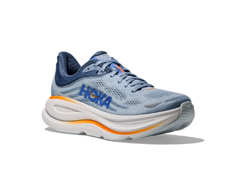HOKA Men's Bondi 9 Running Shoes - DRIZZLE / DOWNPOUR