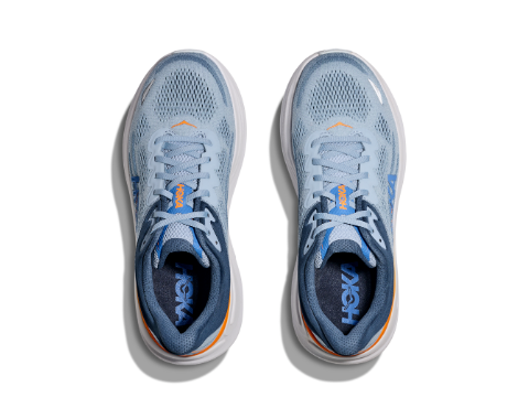 HOKA Men's Bondi 9 Running Shoes - DRIZZLE / DOWNPOUR
