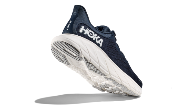 HOKA Men's Arahi 7 Running Shoes - OUTER SPACE / WHITE