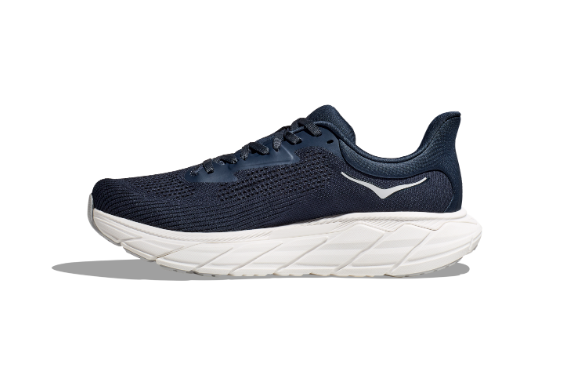 HOKA Men's Arahi 7 Running Shoes - OUTER SPACE / WHITE