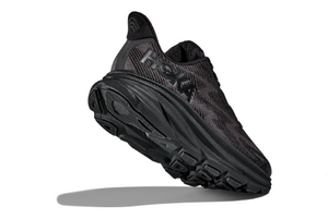 HOKA Women's Clifton 9 Running Shoes - Black / Black