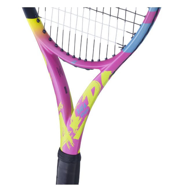 Babolat Pure Aero RAFA Origin Tennis Racket (2023) - Grey/Yellow/White (strung)
