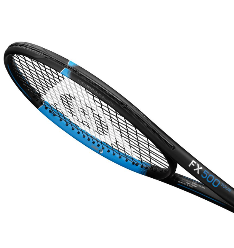 Dunlop FX500 Tour Tennis Racket - Unstrung, frame only