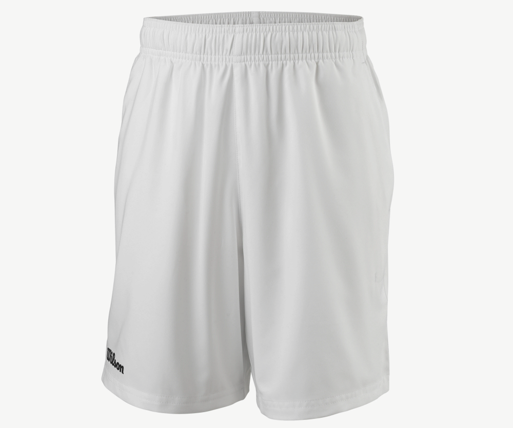 Wilson Boy's Team II 7" Tennis Shorts - White
