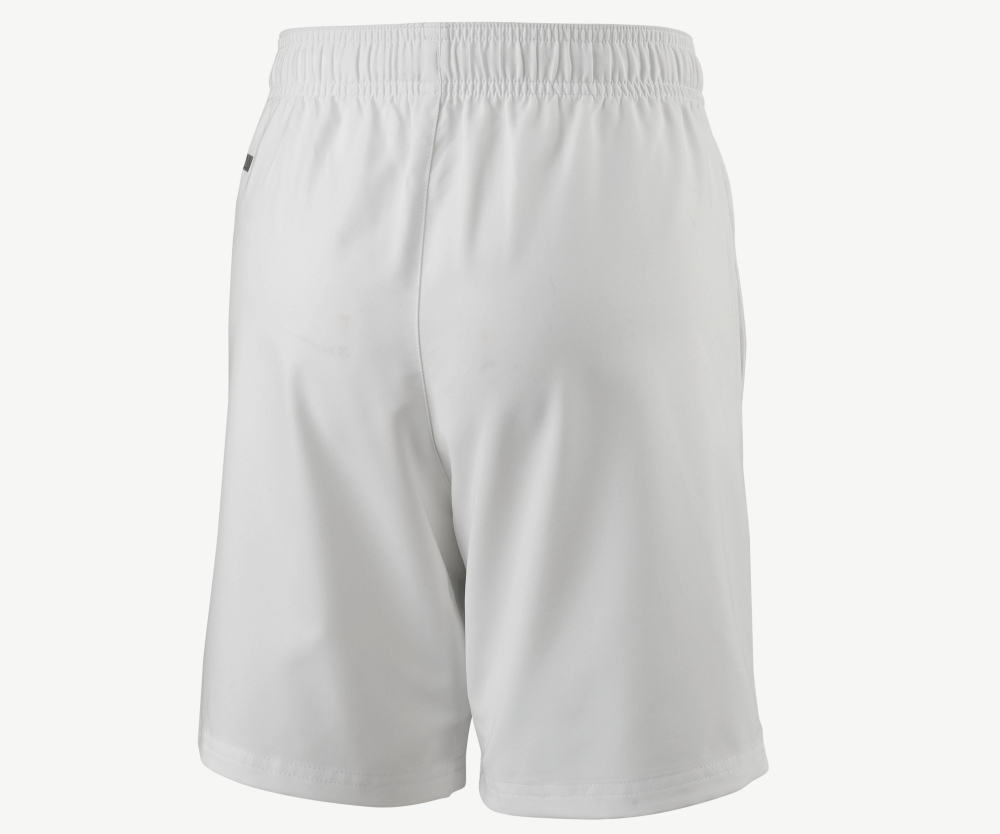 Wilson Boy's Team II 7" Tennis Shorts - White