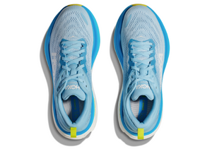 HOKA Men's Bondi 8 Running Shoes - AIRY BLUE / DIVA BLUE
