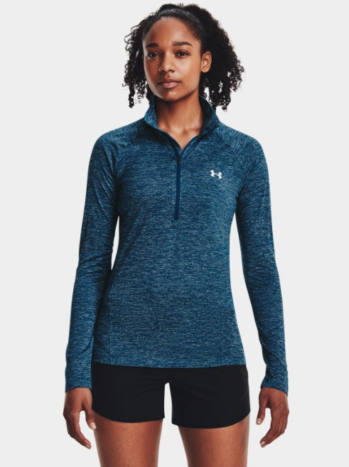 Under Armour Women's Tech Twist 1/2 Zip - Varsity Blue (427)