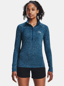 Under Armour Women's Tech Twist 1/2 Zip - Varsity Blue (427)