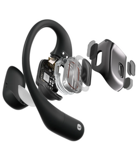 Shokz OPENFIT Wireless Headphones - Black
