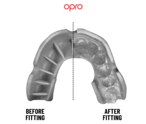 OPRO Silver YOUTH Self-Fit Mouthguard