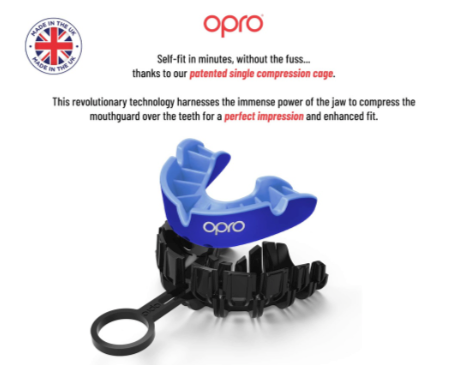 OPRO Silver YOUTH Self-Fit Mouthguard