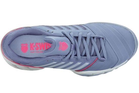 K-Swiss Women's BigShot Light 4 All Court Tennis Shoes - Blueblush/Blue Blizzard