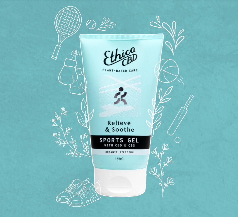 EthicaCBD Sports Gel with CBD & CBG (150m)