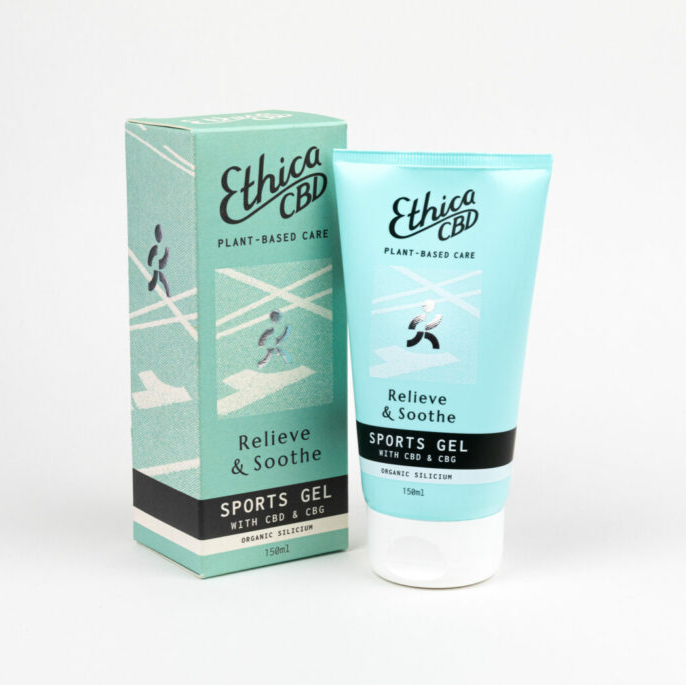 EthicaCBD Sports Gel with CBD & CBG (150m)