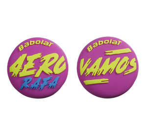 BABOLAT Custom Damp X2, Smorzatore di Vibrazioni Unisex Adulto, Nero Giallo, 2 unità BABOLAT Custom Damp X2, Smorzatore di Vibrazioni Unisex Adulto, Nero Giallo, 2 unità