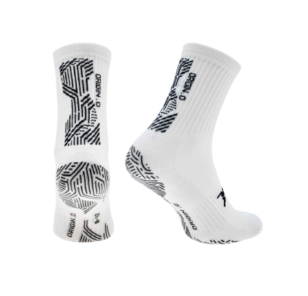 Precision Origin.O Grip Socks - White