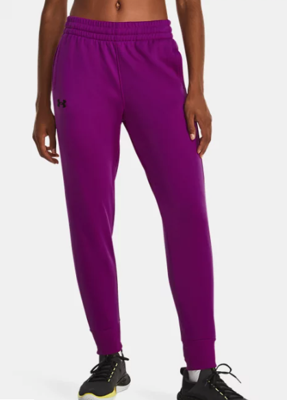 Under Armour Women s Armour Fleece Joggers Sweatpants Mystic Magenta 573
