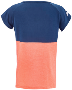 Babolat Girls Play Cap Sleeve Top -  Fluo Strike