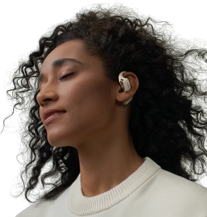 Shokz OPENFIT Wireless Headphones - Beige