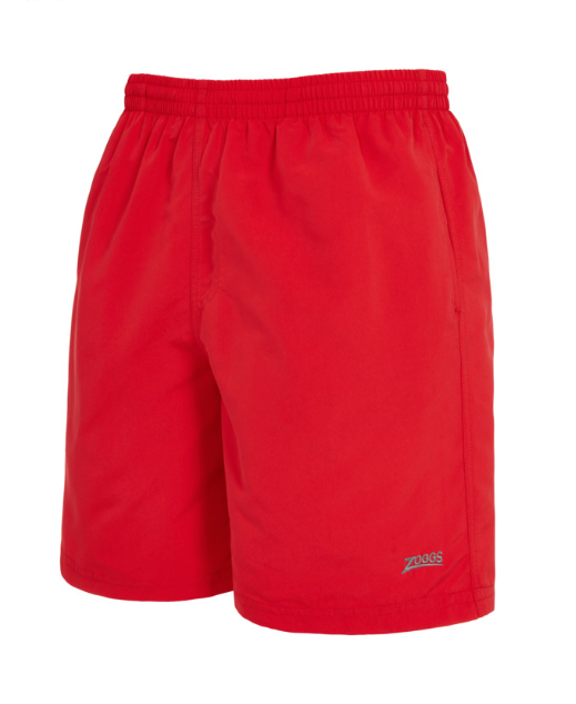 Zoggs Mens Penrith 17" Swim Shorts (Ecodura) - Red