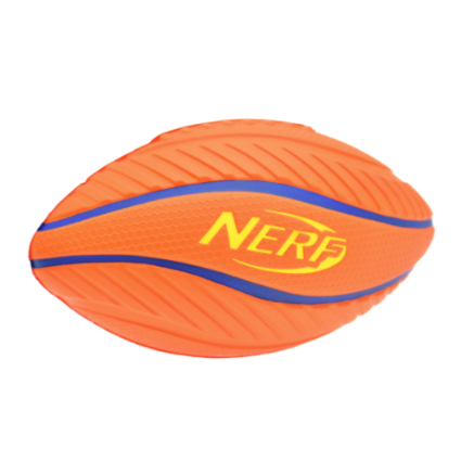 Nerf Spiral Grip Mini Foam American Football - ORANGE