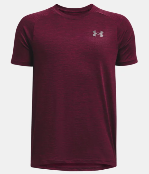 Under Armour Boys' Tech 2.0 Short Sleeve T-Shirt - Maroon (600)