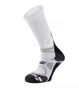 Babolat Men's Pro 360 CREW Socks - White/Black/Grey (Single pair)