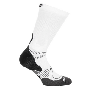 Babolat Men's Pro 360 CREW Socks - White/Black/Grey (Single pair)