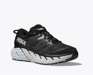 HOKA Men's Gaviota 4 Running Shoes - Black / White
