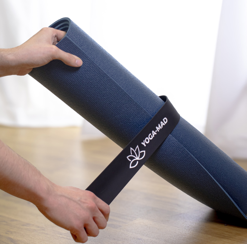 Yoga Mad Yoga Mat Slap Band - Black