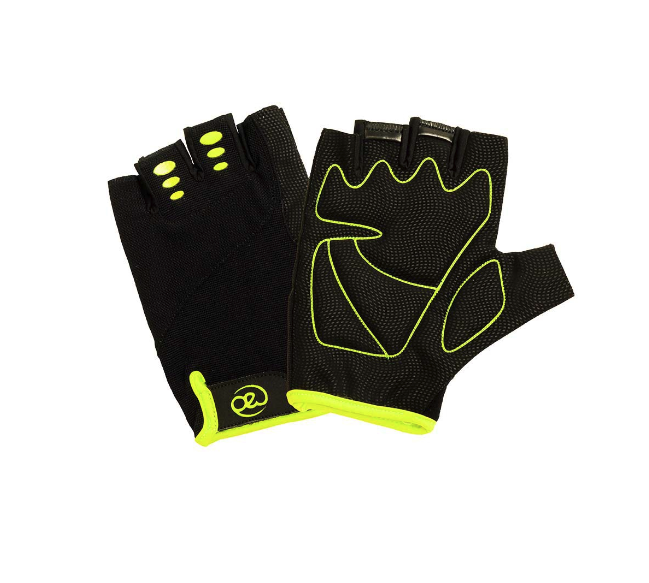Fitness Mad Men's Fitness Gloves - Black/Green