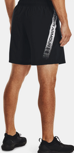 Under Armour Men's Woven Wordmark Shorts - Black (001)