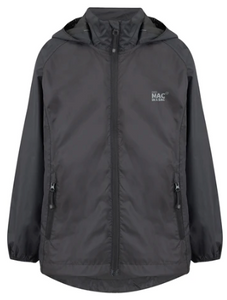 Mac in a Sac Origin II Kids Mini Packable Waterproof Jacket - BLACK