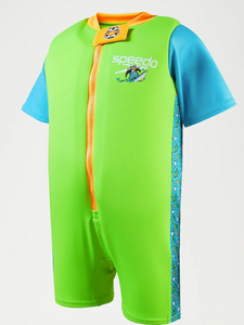 Speedo Kids Learn To Swim African Penguin Float Suit - Green