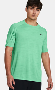 Under Armour Men's Tech Tiger Short Sleeve T-Shirt - Vapour Green/Black(299)