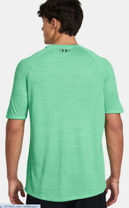 Under Armour Men's Tech Tiger Short Sleeve T-Shirt - Vapour Green/Black(299)