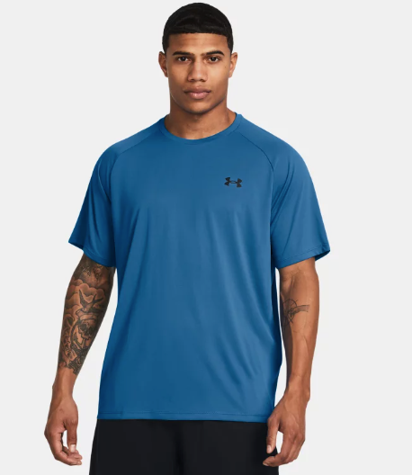 Under Armour Men's Tech 2.0 Short Sleeve Tee Shirt - Photon Blue(406)
