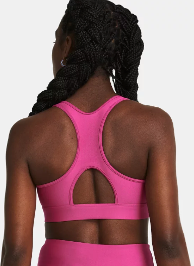 Under Armour Women's Armour Mid Sports Bra - Astro Pink (686)