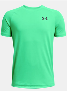 Under Armour Boys' Tech 2.0 Short Sleeve Tee - Vapour Green (300)