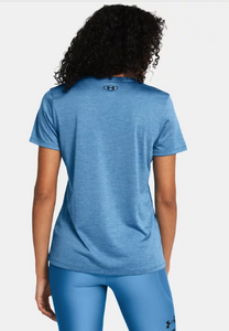 Under Armour Women's Tech Twist V-Neck - Viral Blue (444)