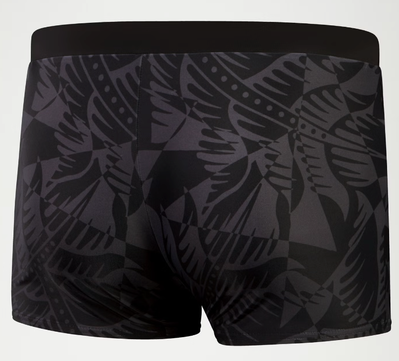 Speedo Men's Vamilton Aquashort- Black/Grey