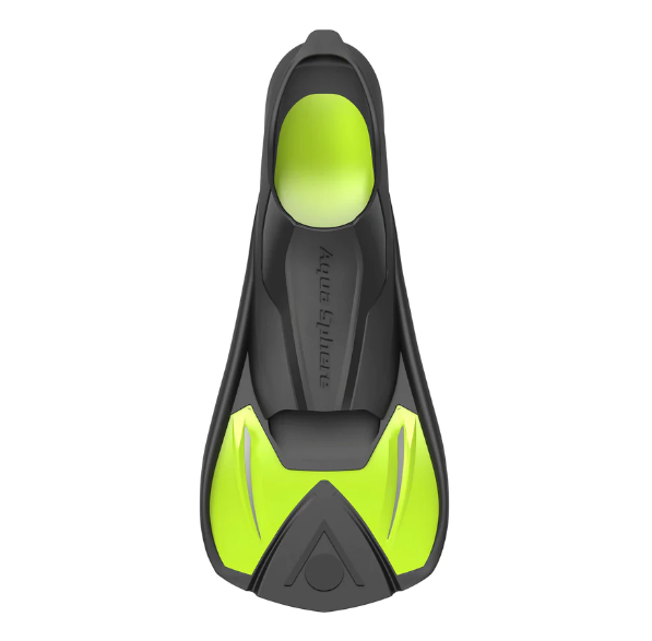 Aquasphere Microfin Swim Fins - Black/Yellow