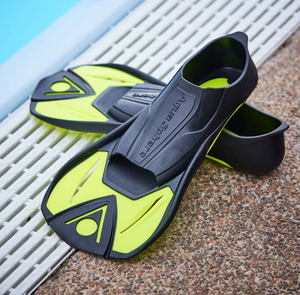 Aquasphere Microfin Swim Fins - Black/Yellow
