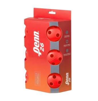 Penn 26 Indoor Pickleball - Orange (pack of 6)