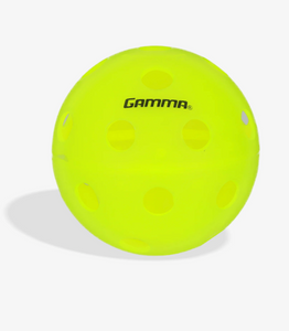 Gamma Photon Indoor Pickleballs - Yellow (pack of 3)