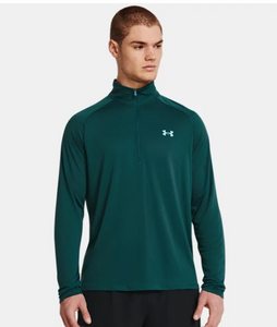 Under Armour Men's Tech™ 2.0 ½ Zip Long Sleeve - Hydro Teal / Radial Turquoise