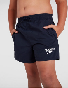 Speedo Boys Junior Essential 13" Swim Shorts / Watershort - Navy