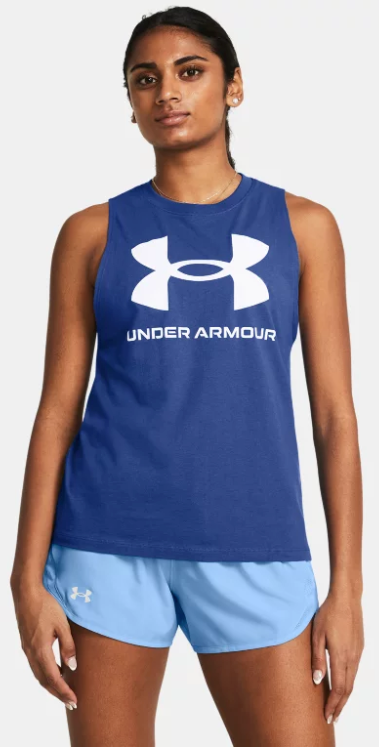 Under Armour Women's Rival Tank - Tech Blue (432)